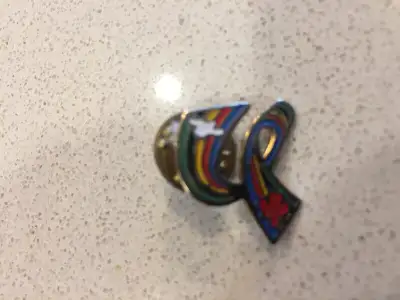1983 Edmonton World Summer Universiade Games Official Logo Pin, View more