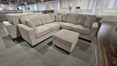 Sectional Sofa with Ottoman, View more