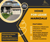 House For Lease in Markdale, Grey Highlands, ON