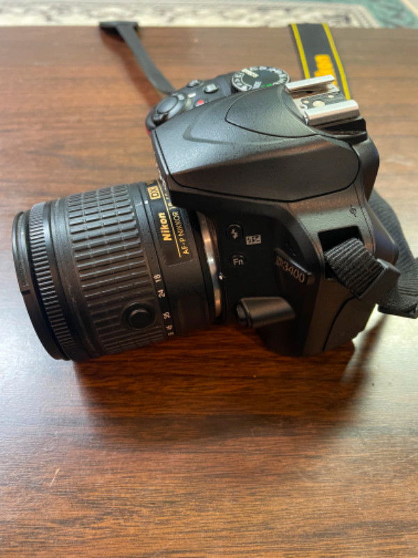 Nikon D3400 DSLR with 18-55 lens. $300 in Cameras & Camcorders in Regina - Image 2