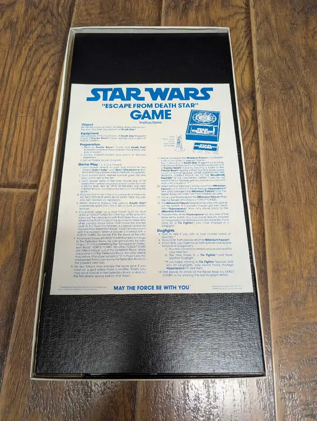 Vintage Star Wars Board Game in Toys & Games in Oakville / Halton Region - Image 4
