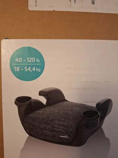 Evenflo child car booster seat w/ cup holders, View more