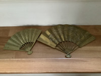 BRASS FAN DECOR