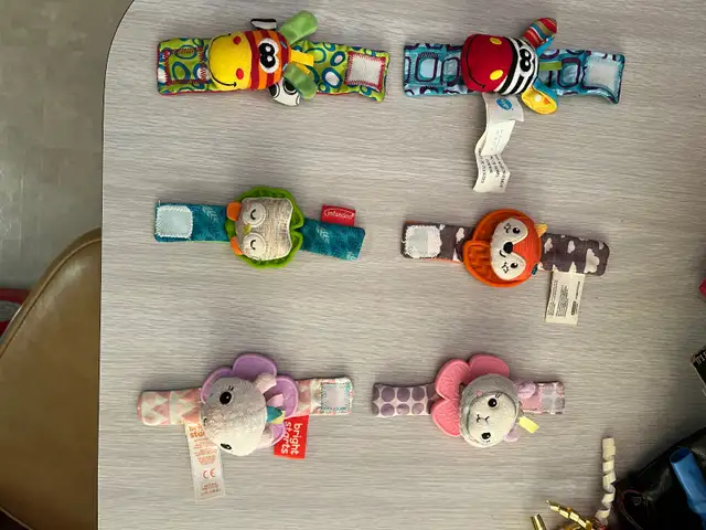 Baby Ankle / Wrist Rattles $10 in Toys in Winnipeg - Image 3