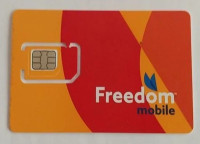 Freedom Mobile SIM card for sale