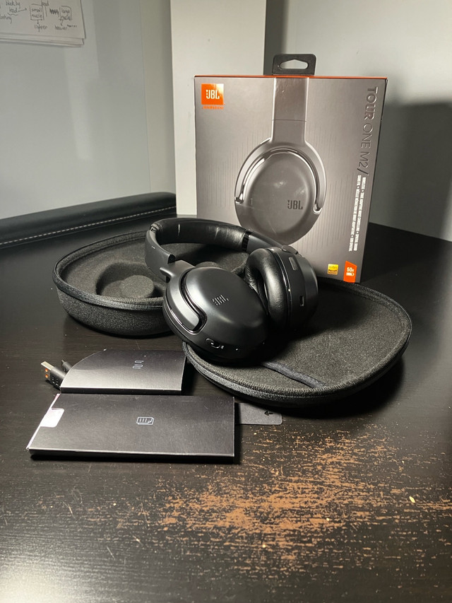 JBL Tour One M2 Wireless Over-Ear Headphones - Black- BC, Vic in Headphones in Victoria - Image 2
