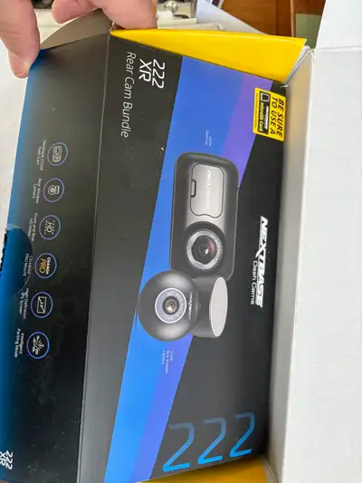 NEXTBASE 222XR Dash Cam Includes Read Camera Bundle. Never been installed/used.