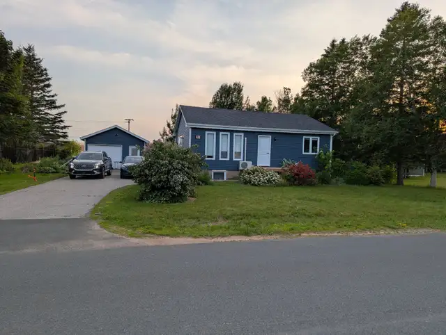 3-Bedroom Bungalow with Garage in Caraquet