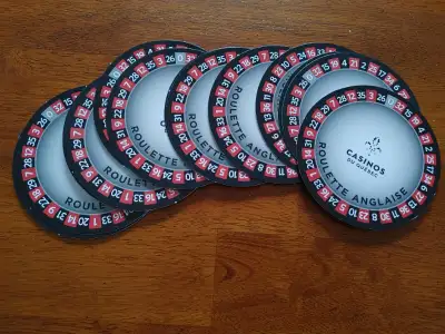 13 HULL CASINO ROULETTE Coasters, View more