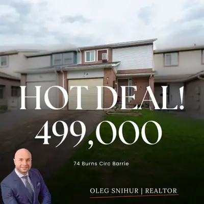 FREEHOLD TOWNHOUSE Only $489,000 Hot Deal Alert! Hey investors and first-time home buyers — don’t mi...