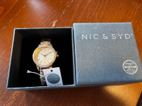 Nic and Syd Mens and ladies Swarovski Crystal Watches