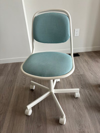 Ikea Child Desk Chair (blue)