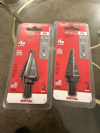 Milwaukee step bits , View more