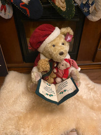 STORY TELLING BEAR "TWAS THE NIGHT BEFORE CHRISTMAS" 1980'S