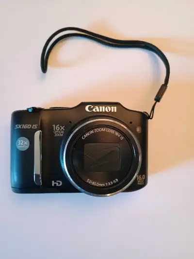 Canon PowerShot  Camera Model SX160 iS, View more