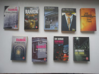 9 livres Ian RANKIN Romans policiers John Rebus Poche