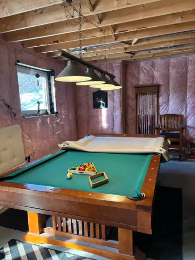 Pool table complete set, View more