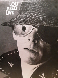 LOU REED - LOU REED LIVE - 1975 CANADIAN PRESSING LP 