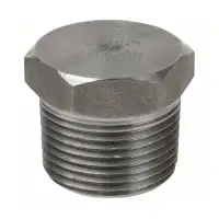 2  1/2 inch NPT stainless steel pipe plug