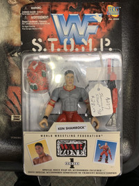 Ken Shamrock S.T.O.M.P Jakks WWE WWF Figure Booth 276