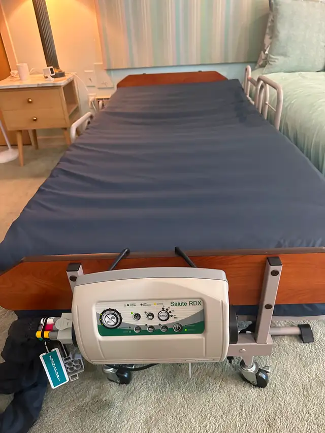 Hospital Bed (Lumex Patriot LX) & Mattress (Prius Salute RDX)62864745357443121