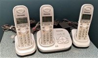 Téléphones numériques sans fil extensible (3 modules) + Intercom