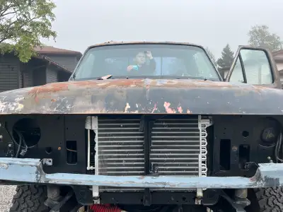 1991 ford f150 night edition. Short box single cab, truck was a frame off restoration frame is sandb...