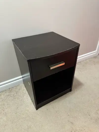 Dark Brown Nightstand, View more