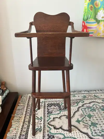 Antique Highchair, View more