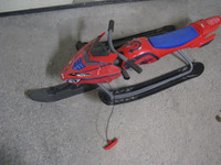 Marvel Spiderman edition snow sled / luge a neige snow mobile