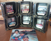 6 Nascar Racing Champions 1992 Premier Ed. 1:64 Scale Die-Casts