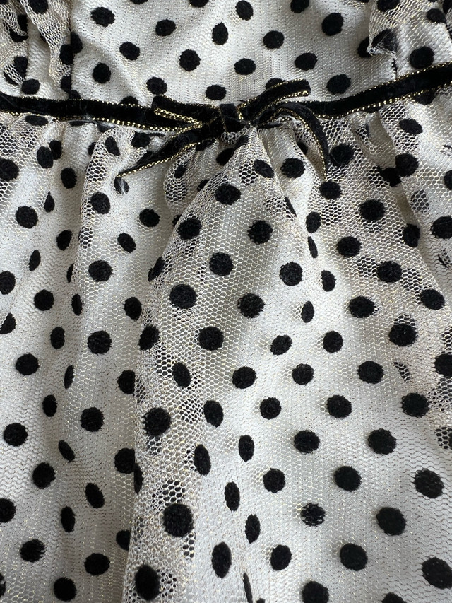 Gold Polka Dot Dress in Clothing - 6-9 Months in Stratford - Image 4