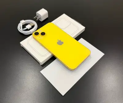 Apple iPhone 14 PLUS 256GB Yellow - UNLOCKED - READY TO GO!, View more