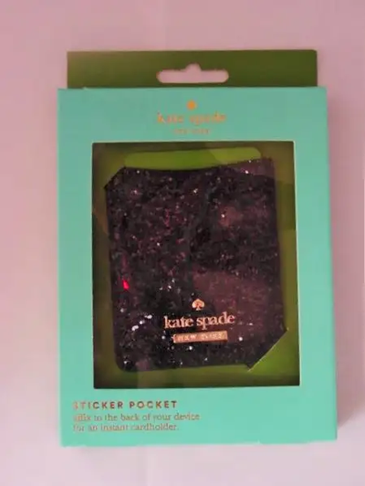 KATE SPADE New York Sparkly sticker Pocket (New), View more