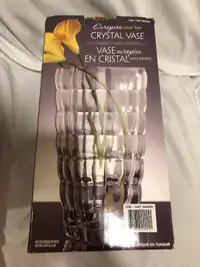 European Lead-Free Crystal Vase for $20 (unused)