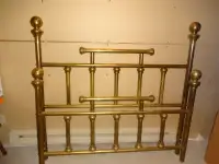 Reduced to SELL! Brass Queen Headboard and Footboard