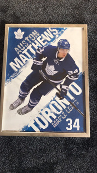 Leafs Matthews framed Picture, Goalie Superstars