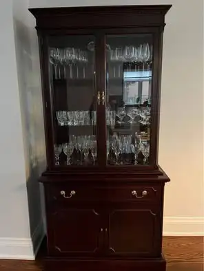 Gibbard Mahogany Solid Wood Hutch, View more