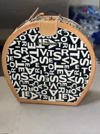 Victoria's Secret Luggage Hat Suitcase Bag Graffiti Collection