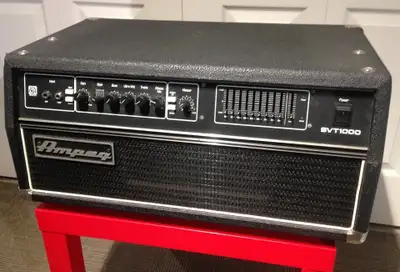 Ampeg SVT 1000 bass amp / amplificateur pour basse - Solid State, View more