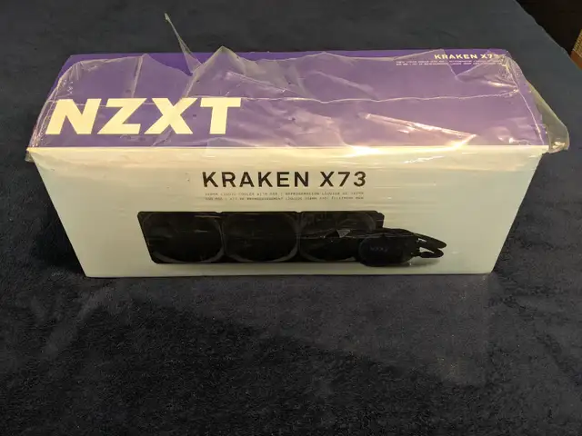 NZXT Kraken X73 360mm (Black) in System Components in Markham / York Region - Image 5