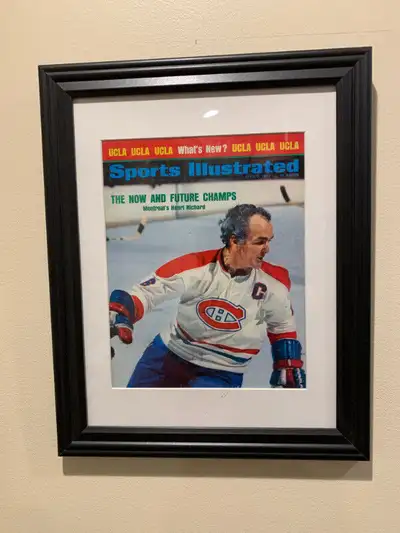 Framed VINTAGE Sports Illustrated Magazines, View more
