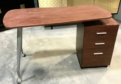 Image included is of the same desk but not my actual desk. Excellent used condition wood desk. Comes...