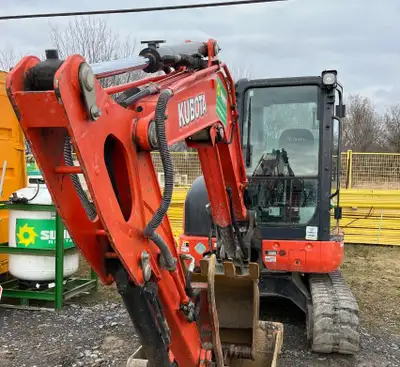 Brand(s) and model(s): 2018 Kubota KX 040 Year: 2018 Hours: 2159 Heated Cab Hyd Thumb Quick attach P...