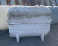 2 Fiberglass oil tanks 