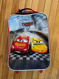 Cars travel suitcase kids