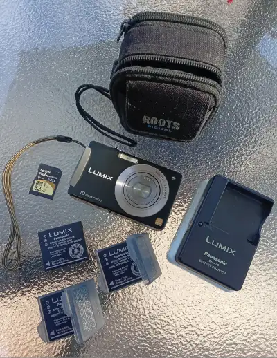 LUMIX - FX500K 10.1MP Digital Camera with Superb LEICA Lens, View more