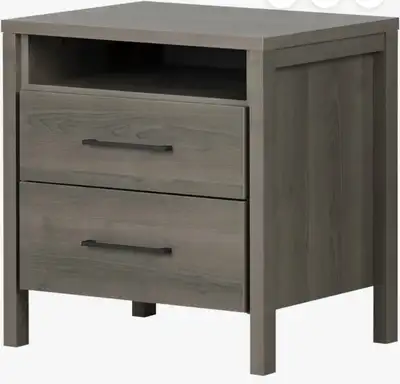 South Shore Gravity 2-Drawer Nightstand, View more