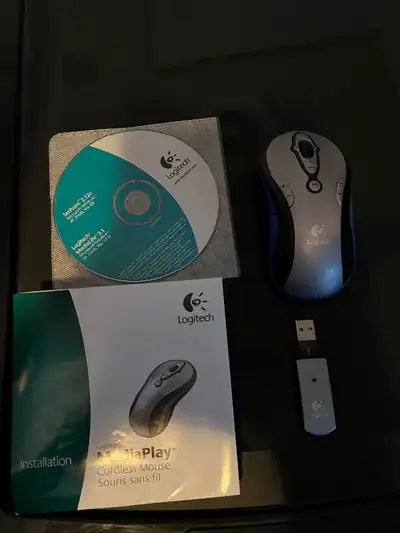 Mouse Logitech MediaPlay blue, View more