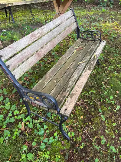 Wooden bench, View more